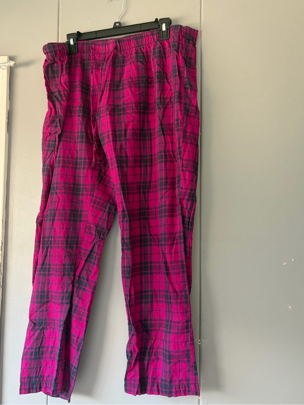 La senza Pink Plaid Lounge Pants